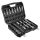 NEO TOOLS Dugókulcskészlet + bitkészlet 1/2", 58db 25 év garanciával 10-042