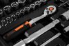 NEO TOOLS Dugókulcskészlet + bitkészlet 1/2", 1/4", 73db 25 év garanciával 10-054