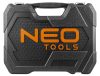 NEO TOOLS Dugókulcskészlet + szerszámkészlet 1/2", 1/4", 82db 25 év garanciával 10-059