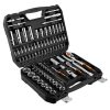 NEO TOOLS Dugókulcskészlet + bitkészlet 1/4", 1/2", 94db 25 év garanciával 10-062