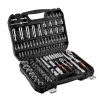 NEO TOOLS Dugókulcskészlet + bitkészlet 1/4", 1/2", 110db 25 év garanciával 10-066
