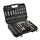 NEO TOOLS Dugókulcskészlet + bitkészlet 1/4", 1/2", 110db 25 év garanciával 10-066