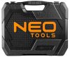 NEO TOOLS Dugókulcskészlet + bitkészlet 1/4", 1/2", 110db 25 év garanciával 10-066