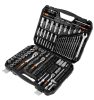 NEO TOOLS Dugókulcskészlet + szerszámkészlet 1/4", 3/8", 1/2", 219db 25 év garanciával 10-076
