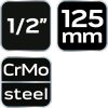 NEO TOOLS Hosszabító szár ütvecsavarozókhoz 1/2" 125mm 10-252