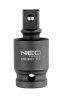 NEO TOOLS Csuklós toldó készlet ütvecsavarozókhoz 1/4", 3/8",1/2" 10-256