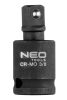 NEO TOOLS Csuklós toldó készlet ütvecsavarozókhoz 1/4", 3/8",1/2" 10-256