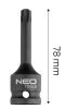 NEO TOOLS Torziós bit ütvecsavarozókhoz 1/2" T55 10-262