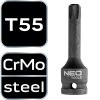 NEO TOOLS Torziós bit ütvecsavarozókhoz 1/2" T55 10-262