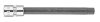 NEO TOOLS Imbusz dugókulcs 1/4" 87mm H6 10-331