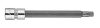 NEO TOOLS Torx dugókulcs 1/4" 87mm TX30 10-345