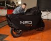 NEO TOOLS Motortakaró ponyva, 220x105x130cm, lélegző, beltéri 10-472
