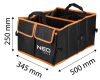 NEO TOOLS Autós rendszereződoboz, csomagtartóba, összecsukható, H25 méret 10-651