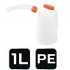 NEO TOOLS Olaj és hűtőfolyadék beöntő kanna, Flexi csővel, 1l 10-802