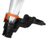 NEO TOOLS Tölcsér, 125mm, univerzális rögzítőkonzollal, vegyszerálló 10-808