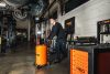 NEO TOOLS Mobil olajleeresztő készülék, gravitációs, leeresztő tál 10l, gyűjtőtartály 70l 10-810