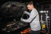 NEO TOOLS Mobil olajleeresztő/ leszívó készülék, pneumatikus, leeresztő tál 10l, ellenőrzőhenger 10l, gyűjtőtartály 70l 10-811