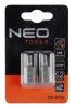 NEO TOOLS Imbusz bit, 3/8", 5x30mm, S2, 2db 10-970