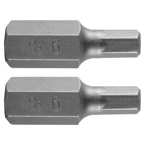 NEO TOOLS Imbusz bit, 3/8", 6x30mm, S2, 2db 10-972