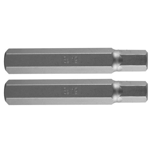 NEO TOOLS Imbusz bit, 3/8", 12x75mm, S2, 2db 10-988