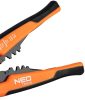 NEO TOOLS Kábelcsupaszító fogó, automata 200mm + csatlakozók 230db 01-542