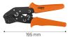 NEO TOOLS Krimpelő-, kábelsarufogó 0.25-6mm2 25 év garanciával 01-544