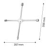 NEO TOOLS Kereszt kerékkulcs 17/19/22/1/2" 25 év garanciával 11-100