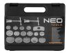 NEO TOOLS TÁRCSAFÉK MUNKAHENGER VISSZANYOMÓ KÉSZLET 18db 11-122