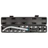 NEO TOOLS Feszítőgörgő kulcs cserélhető fejekkel, 15db 11-169