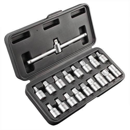 NEO TOOLS OLAJLEERESZTŐ KULCSKÉSZLET 18db 3/8" 25 év garanciával 11-235