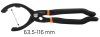 NEO TOOLS Olajszűrő leszedő fogó (20°), 63.5 - 116mm 11-240
