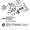 NEO TOOLS Vezérműtengely blokkoló készlet, VAG dízelmotorokhoz 11-303