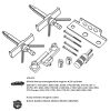 NEO TOOLS Vezérműtengely blokkoló készlet, VOLVO 11-337