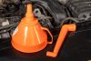 NEO TOOLS Tölcsér 160 mm, 1,2L, hajlított kifolyóval, polietilén 11-553
