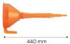 NEO TOOLS Tölcsér, flexibilis, szűrővel 11-555