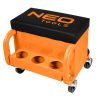 NEO TOOLS Szerelőszék, fém szerkezetű, kerekekkel, szerszámfiókokkal 11-605