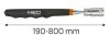 NEO TOOLS Mágneses CSAVARKISZEDŐ TELESZKÓPOS 190-810mm, 3.5KG LÁMPÁVAL 11-611