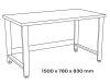 NEO TOOLS Állítható munkapad: 1500x780x830, munkaasztal 11-716