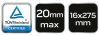 NEO TOOLS Gömbcsukló kinyomó 16 x 275mm, max. 20mm 11-801
