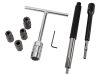 NEO TOOLS Injektoraljzat maró és tisztító készlet, 17db-os 11-885