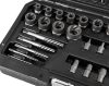 NEO TOOLS Törtcsavar kiszedő készlet, vezetőfúrókkal, 40db-os 11-923