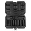 NEO TOOLS Gépi Dugókulcskészlet 1/2" 10db HOSSZÚ 10-24 CR-MO 12-107