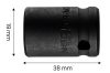 NEO TOOLS Gépi dugókulcs 1/2", 19mm, Cr-Mo 12-219
