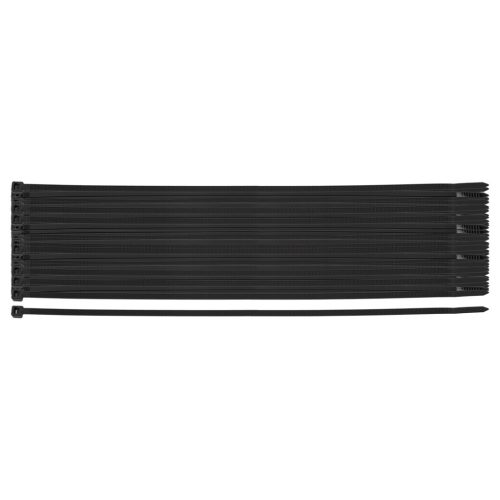 NEO TOOLS Kábelkötegelő, gyorskötöző, EXTREME, UV álló, fekete, 4,8x450mm, 50db/cs 01-637