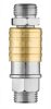 NEO TOOLS Pneumatikus gyorscsatlakozó + ellendarab, 3/8" külsőmenet 12-646