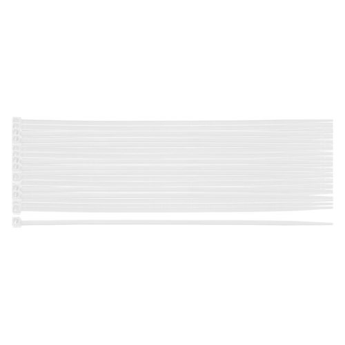 NEO TOOLS Kábelkötegelő, gyorskötöző, EXTREME, UV álló, fehér, 2,5x150mm, 100db/cs 01-648