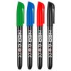 NEO TOOLS 4db jelölőfilc, vízálló olajalapú festékkel, használat előtt felrázandó, színes, normál hegyű 13-857