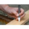 NEO TOOLS Jelölőfilc, lakkfilc, vízálló festékkel, alu festéktartály, fehér, normál hegyű, Rendelési egység: 12db 13-865