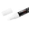 NEO TOOLS Jelölőfilc, lakkfilc, vízálló festékkel, alu festéktartály, fehér, normál hegyű, Rendelési egység: 12db 13-865