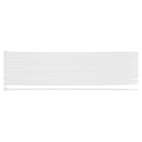 NEO TOOLS Kábelkötegelő, gyorskötöző, EXTREME, UV álló, fehér, 2,5x200mm, 100db/cs 01-650